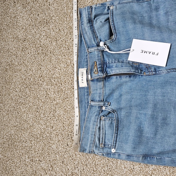 FRAME Le Garcon Mid Rise Crop Boyfriend Jeans - Picture 6 of 8